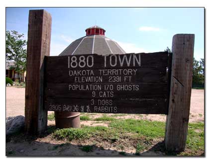 1880 town sign