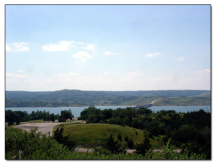 View of Francis Case Lake
