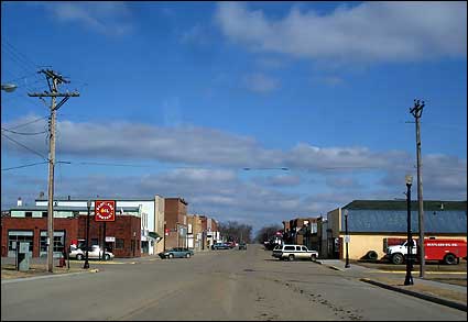 Main Street view in Scotland, SD