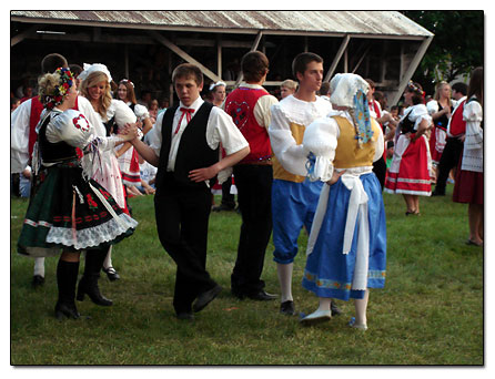 Czech Dancers in costume