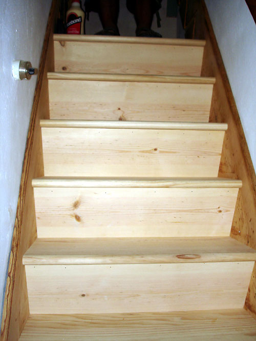 New stairs